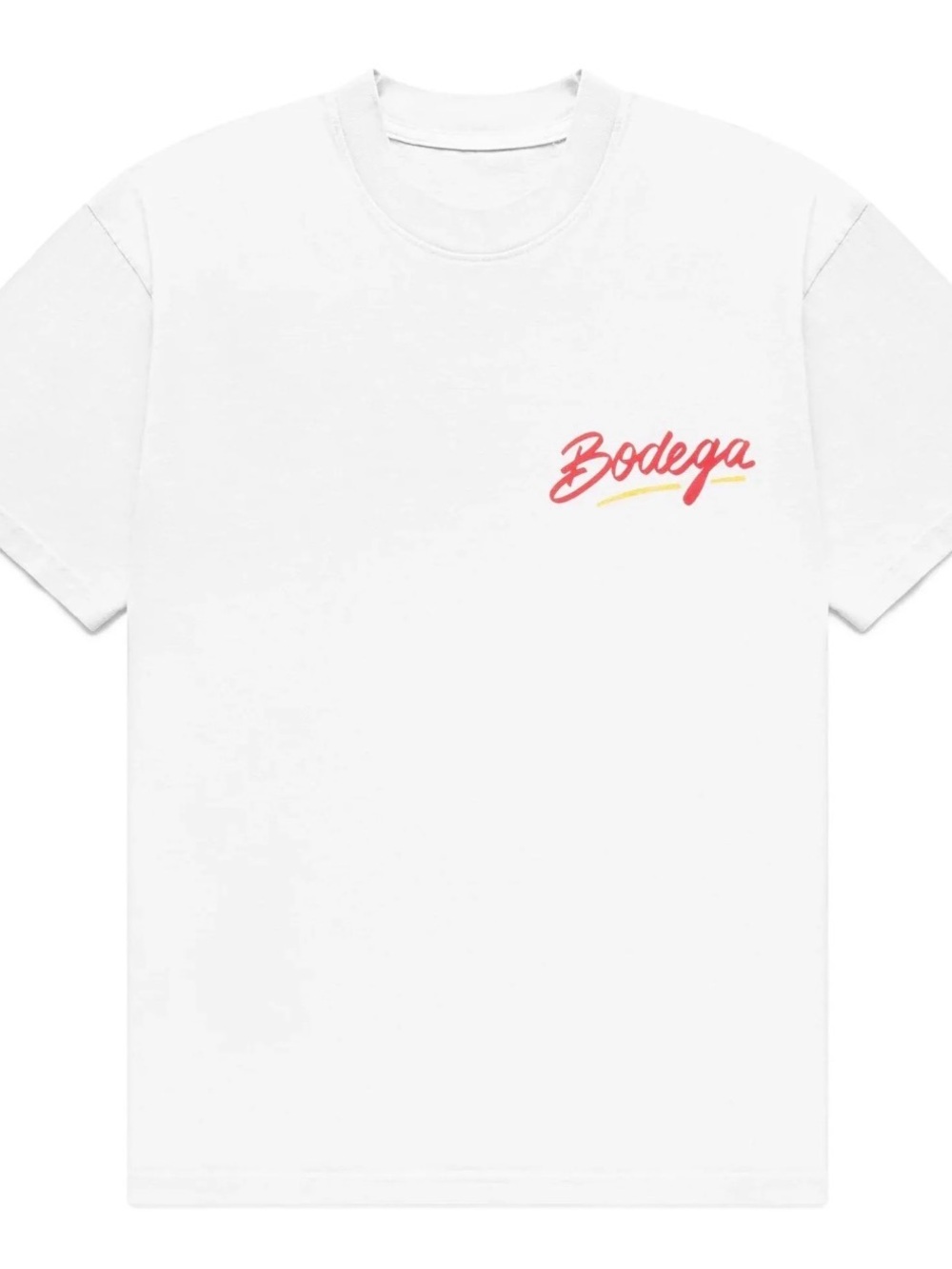 Bodega Signature S/S Tee White SZ: L